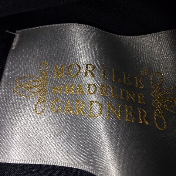 Morilee by Madeline Gardner Blue Lace Formal Dress Sz 24 Homecoming Prom Wedding - Picture 5 of 13